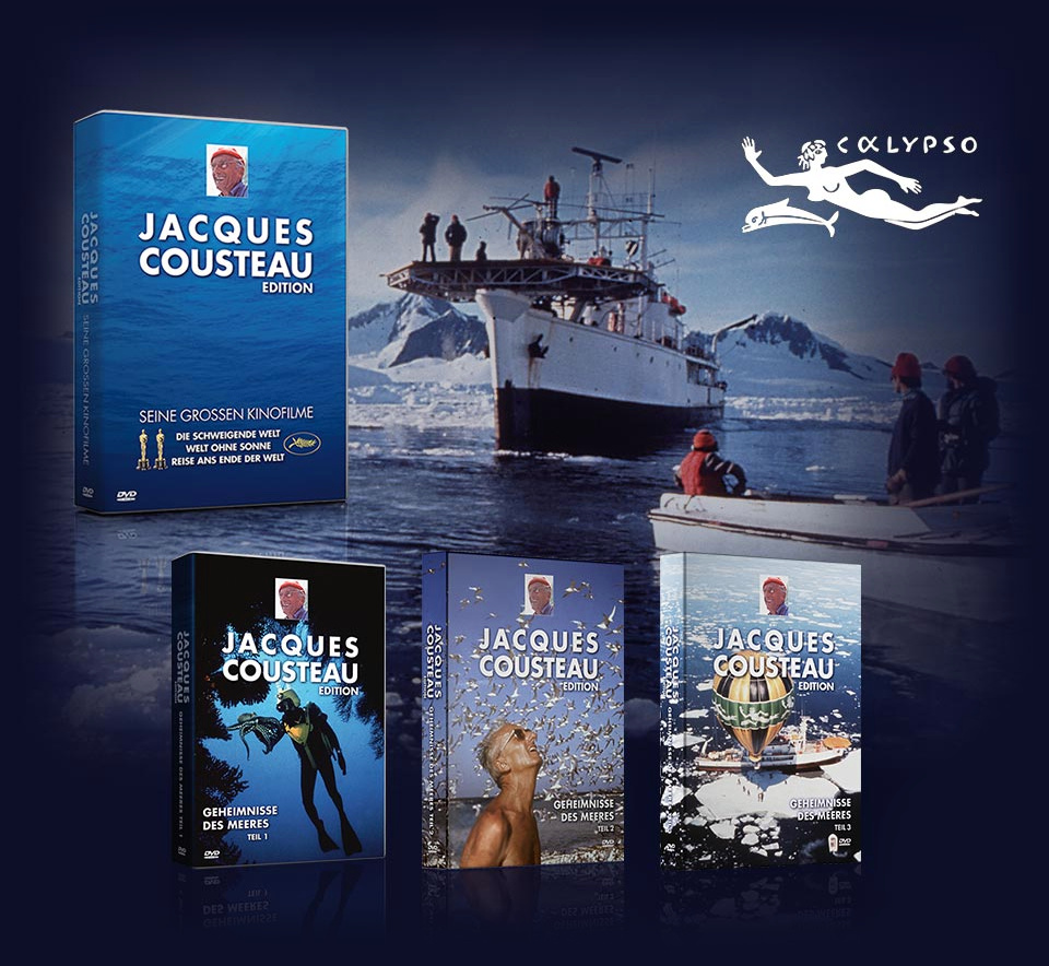 Box Design Jacques Cousteau Filme